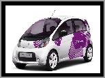 Citroen C-Zero, Biało, Fioletowy