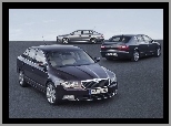 Skoda Superb, Trzy, Samochody